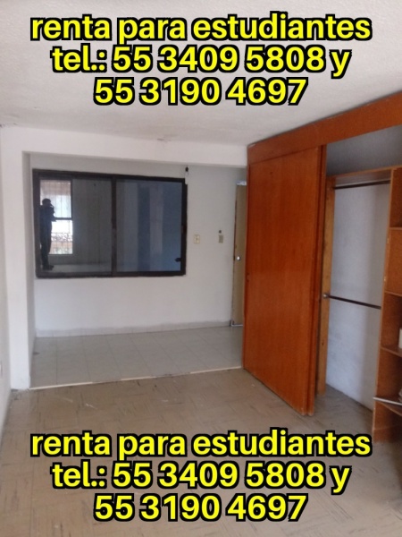 Estudiantes TESE; Estudiantes UNEVE; Estudiantes UPN 153; Odontologia UNAM Clinica Aragon; Odontologia Iztacala Clinica Aragon; Odontologia FES Aragon; Estudiantes FES Aragon; Cuartos para Estudiantes; habitaciones estudiantes; recamaras estudiantes; departamentos para estudiantes; alojamiento estudiantes; hospedaje estudiantes;