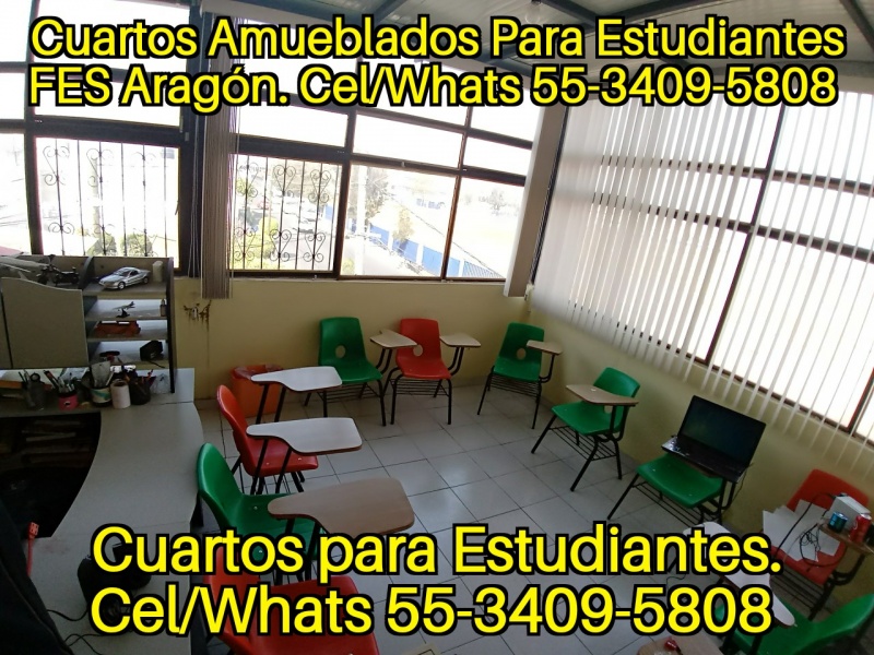 Cuartos estudiantes fes aragon nuevo ingreso fes aragon departamentos fes aragon habitaciones fes aragon recamaras fes aragon