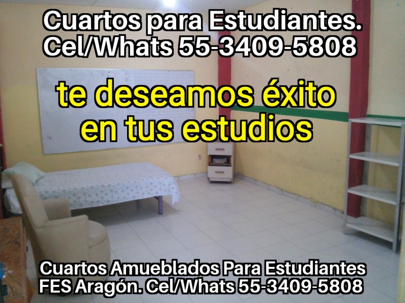 Fes aragon; nuevo ingreso cuartos estudiantes; fes aragon nuevo ingreso; departamento estudiantes; recamara estudiantes; habitacion estudiantes; dormitorio estudiantes;