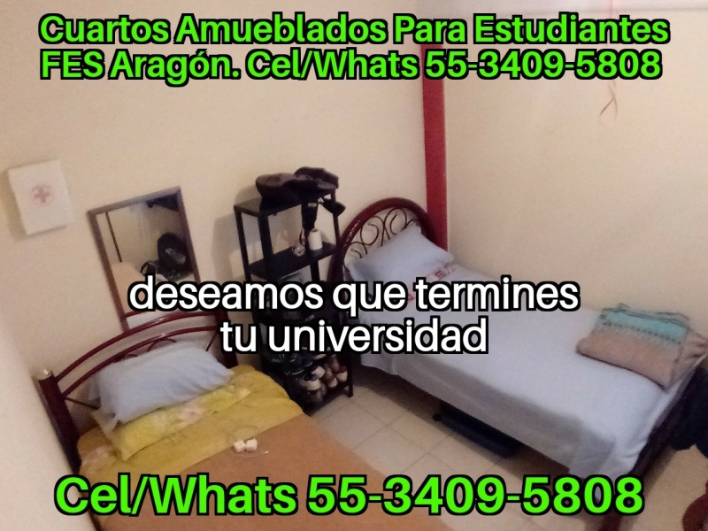Fes aragon; nuevo ingreso cuartos estudiantes; fes aragon nuevo ingreso; departamento estudiantes; recamara estudiantes; habitacion estudiantes; dormitorio estudiantes;