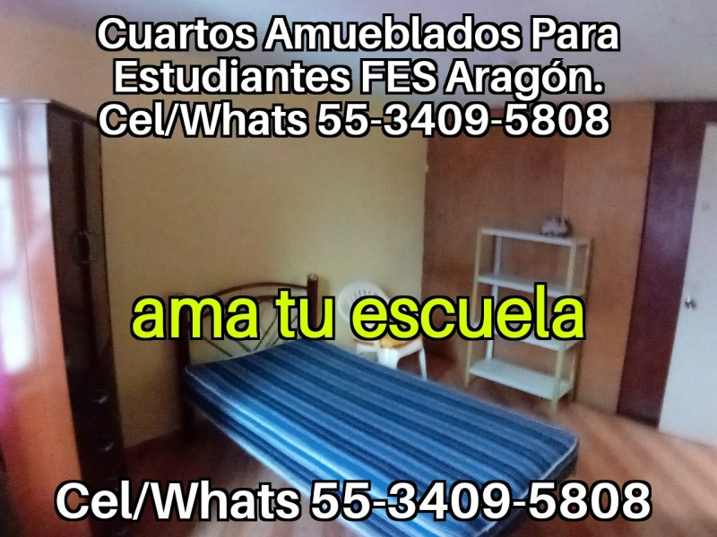 Fes aragon; nuevo ingreso cuartos estudiantes; fes aragon nuevo ingreso; departamento estudiantes; recamara estudiantes; habitacion estudiantes; dormitorio estudiantes;